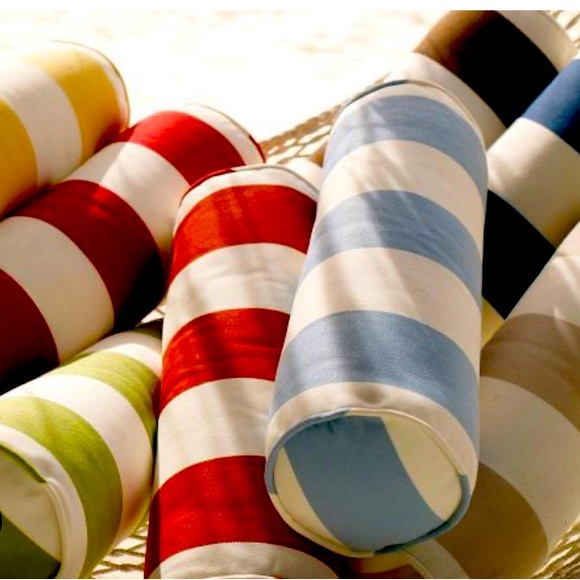 Pottery Barn Outdoor Bolster Pillow🥰 - Picture 2 of 5